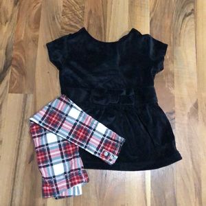 Toddler 2t girls holiday outfit